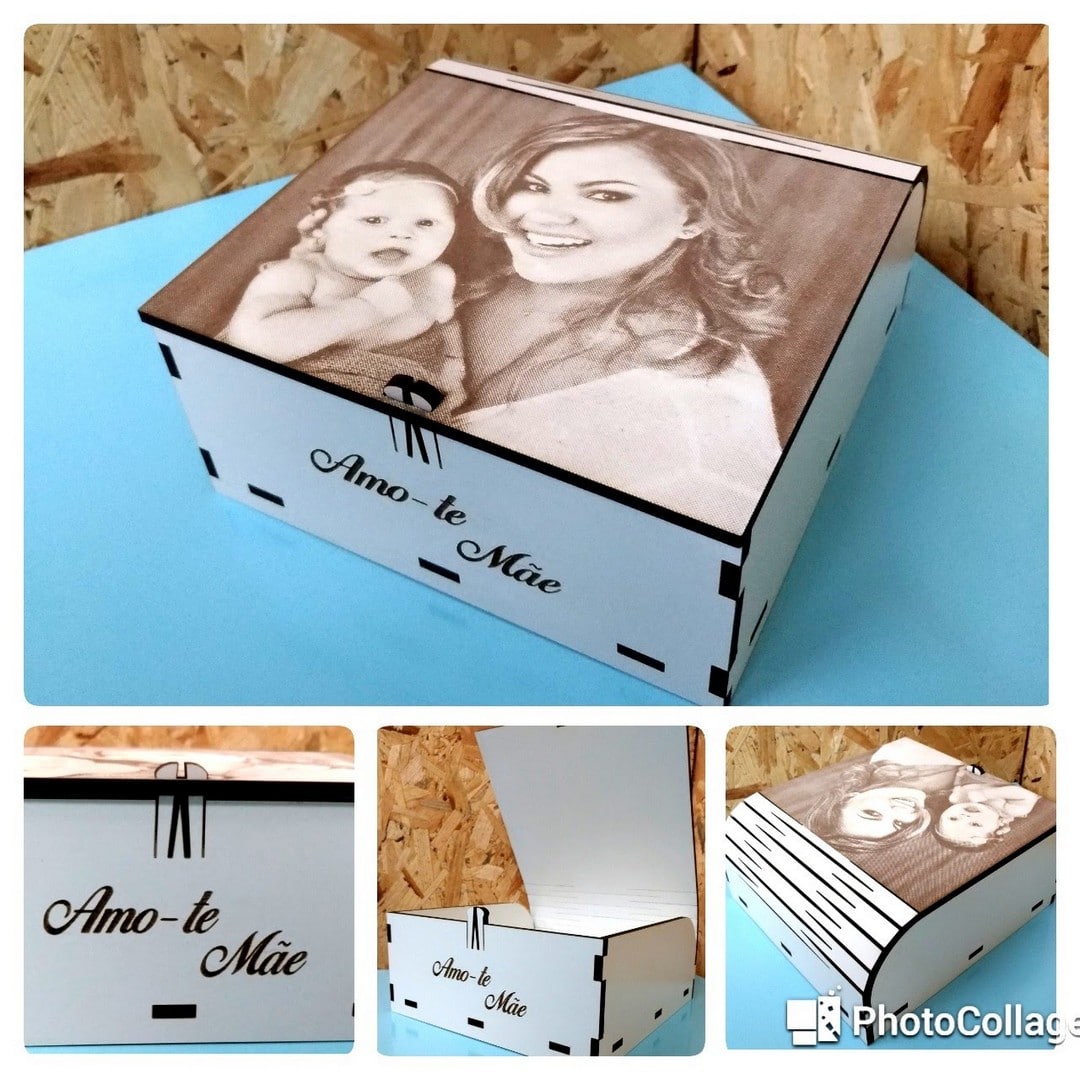 12 CAIXA PERSONALIZADA COM FOTO